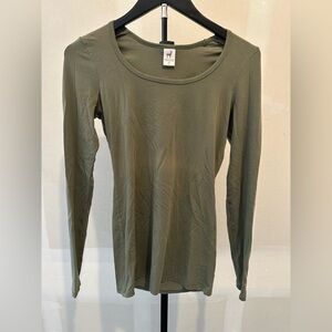 Peruvian Connection Sage Long Sleeve Top